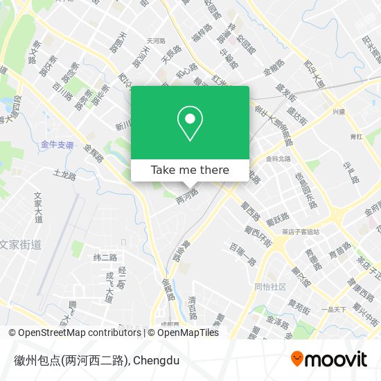 徽州包点(两河西二路) map