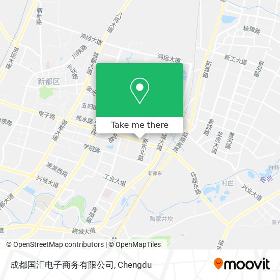 成都国汇电子商务有限公司 map