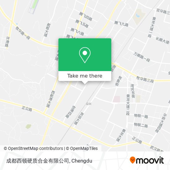 成都西顿硬质合金有限公司 map