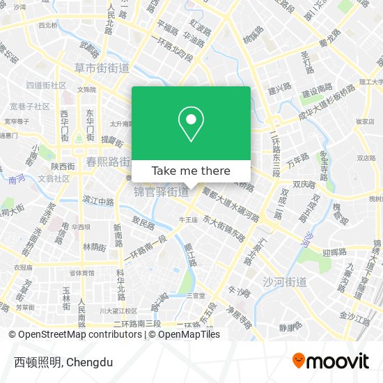 西顿照明 map
