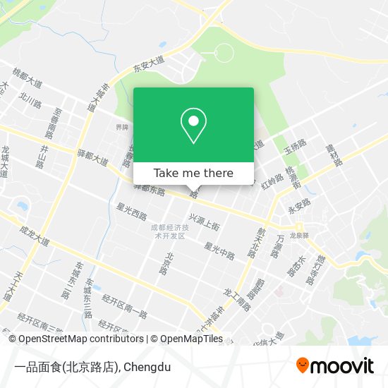 一品面食(北京路店) map