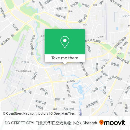 DG STREET STYLE(北京华联空港购物中心) map