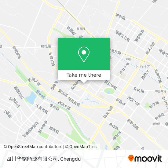 四川华铭能源有限公司 map