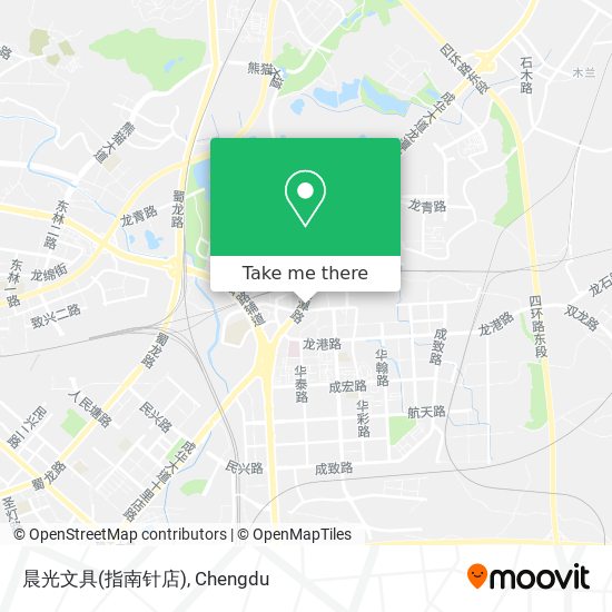晨光文具(指南针店) map