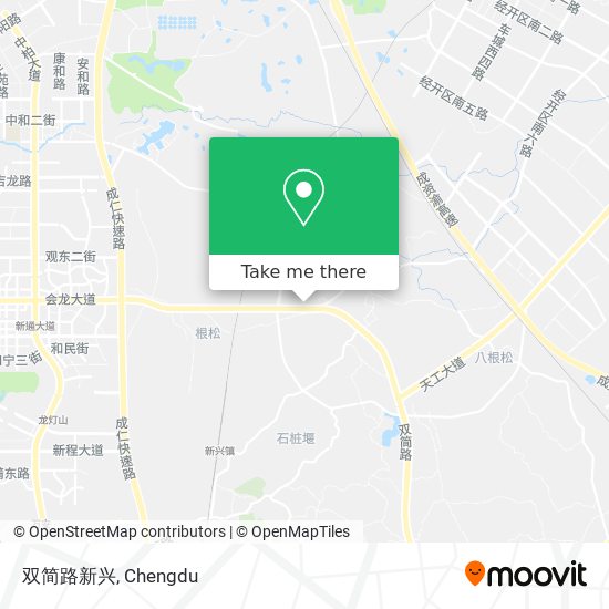 双简路新兴 map
