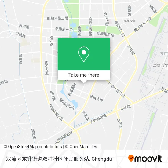 双流区东升街道双桂社区便民服务站 map