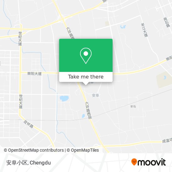 安阜小区 map