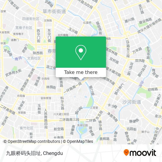 九眼桥码头旧址 map