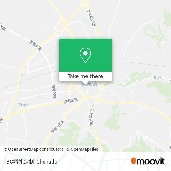 BC婚礼定制 map