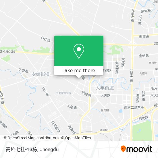 高堆七社-13栋 map