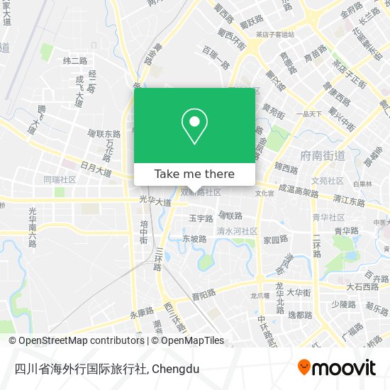 四川省海外行国际旅行社 map