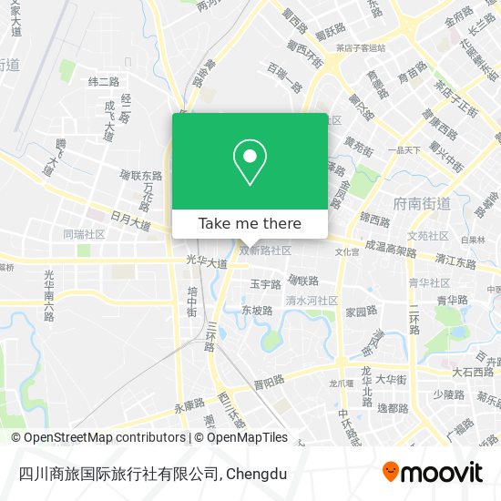 四川商旅国际旅行社有限公司 map