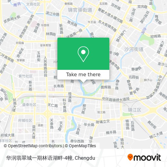 华润翡翠城一期林语湖畔-4幢 map