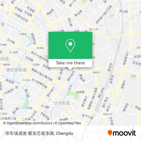 停车场成发·紫东芯座东南 map