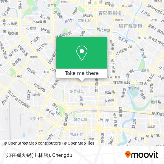 如在蜀火锅(玉林店) map