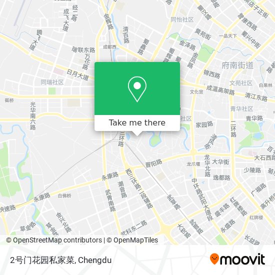 2号门花园私家菜 map