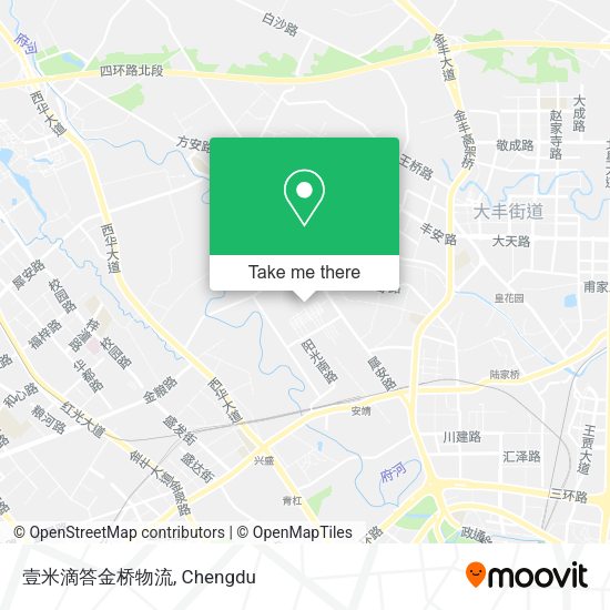 壹米滴答金桥物流 map