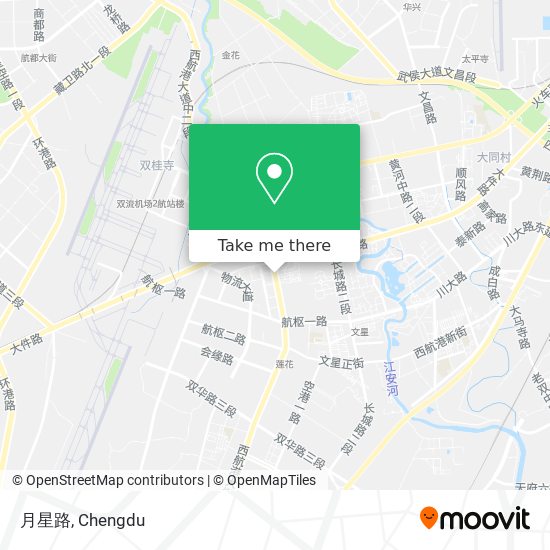 月星路 map