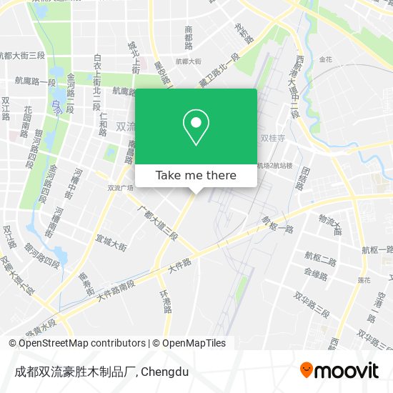 成都双流豪胜木制品厂 map