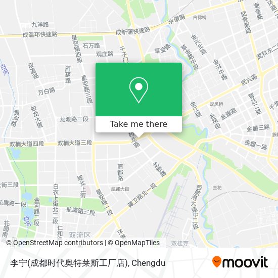 李宁(成都时代奥特莱斯工厂店) map