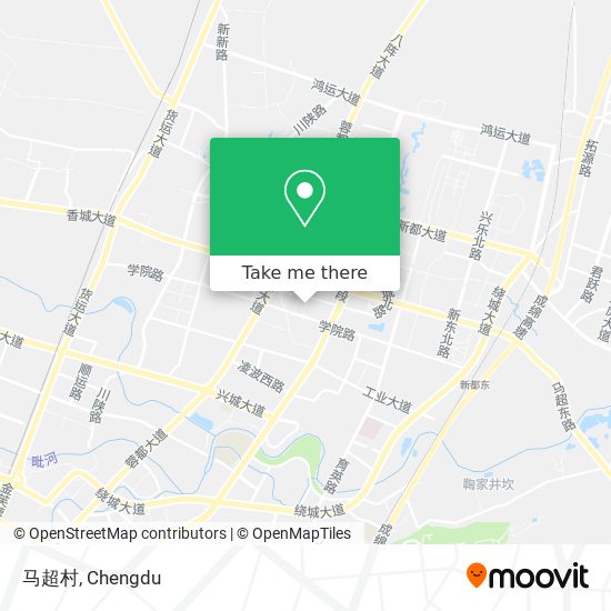 马超村 map