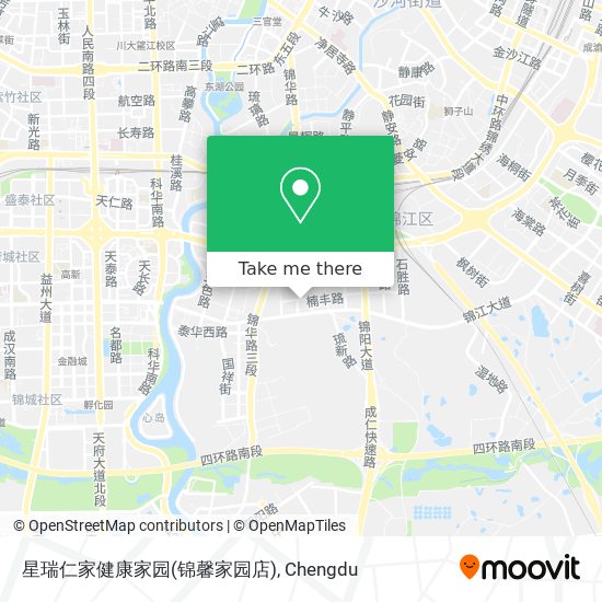 星瑞仁家健康家园(锦馨家园店) map