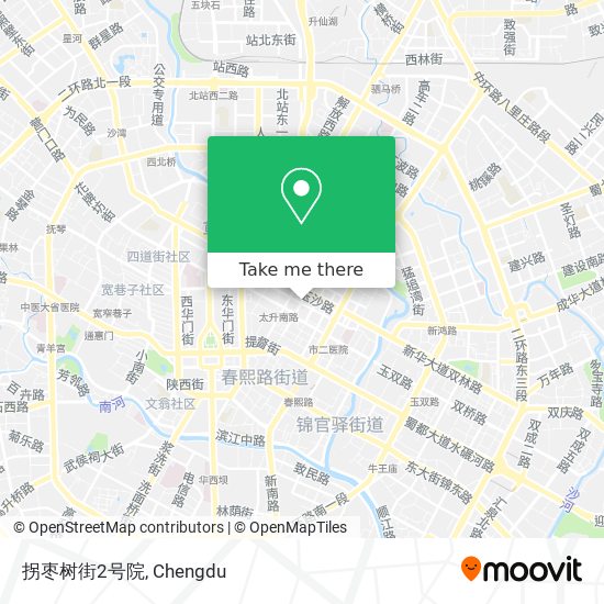 拐枣树街2号院 map