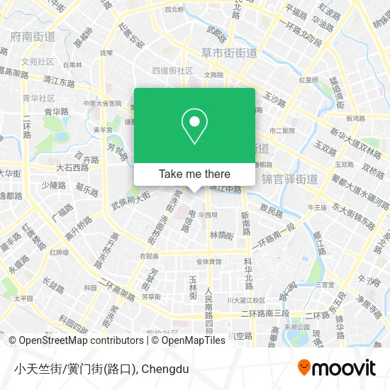 小天竺街/黉门街(路口) map