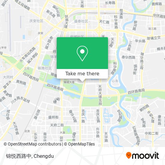 锦悦西路中 map