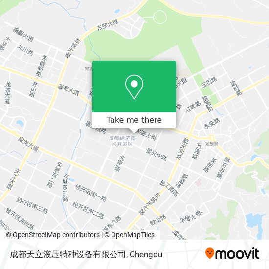 成都天立液压特种设备有限公司 map