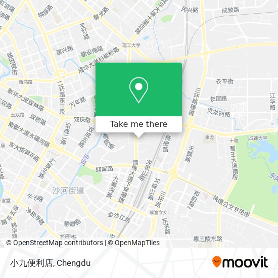 小九便利店 map