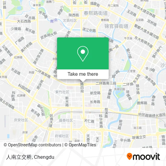 人南立交桥 map
