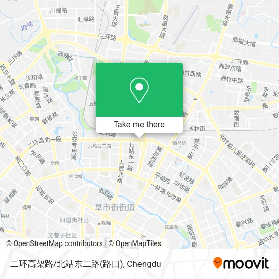 二环高架路/北站东二路(路口) map