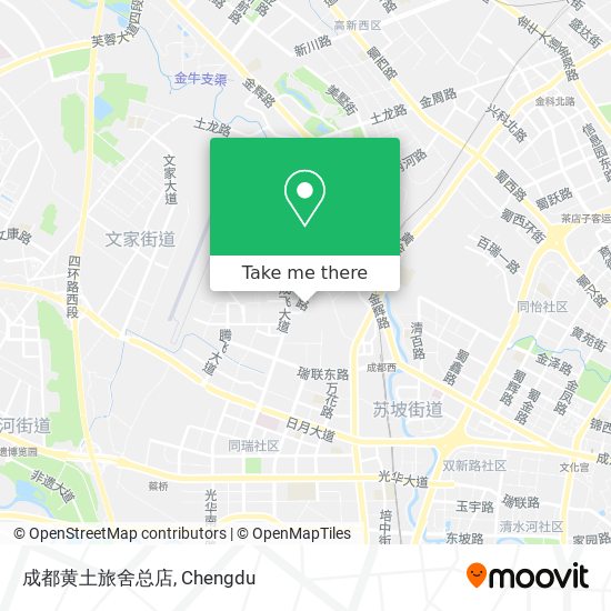成都黄土旅舍总店 map