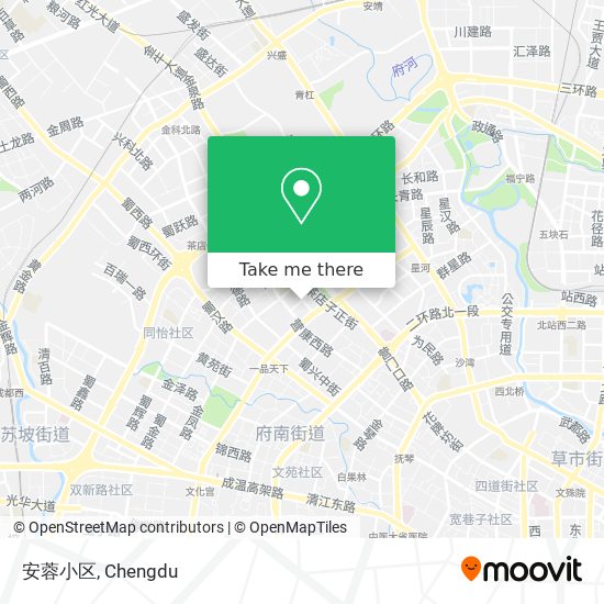 安蓉小区 map