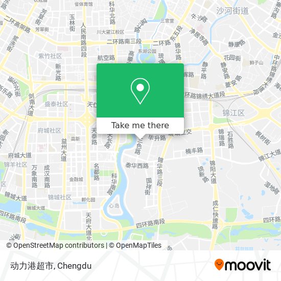 动力港超市 map