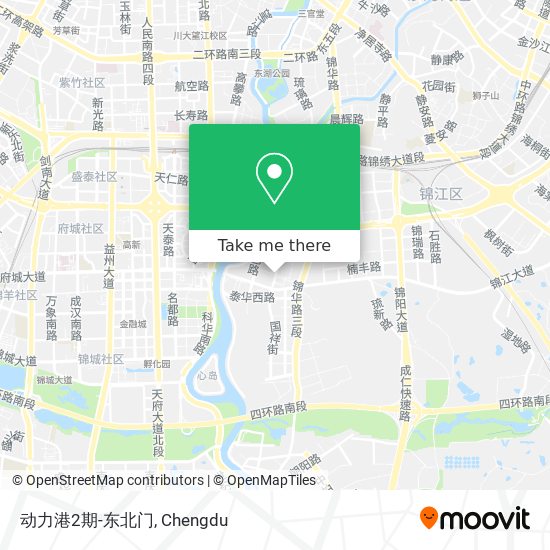 动力港2期-东北门 map