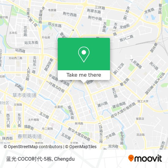 蓝光·COCO时代-5栋 map