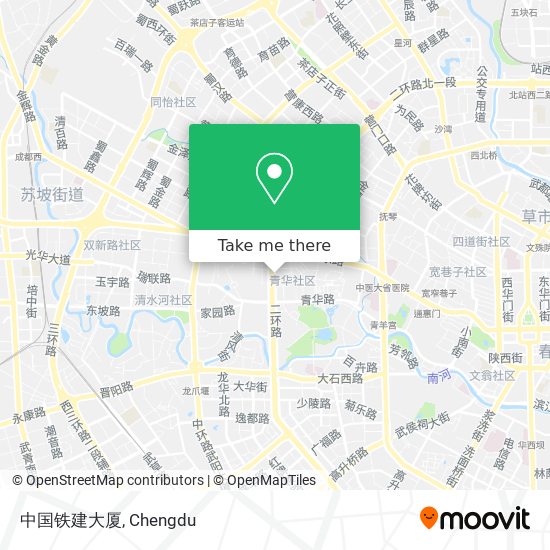中国铁建大厦 map