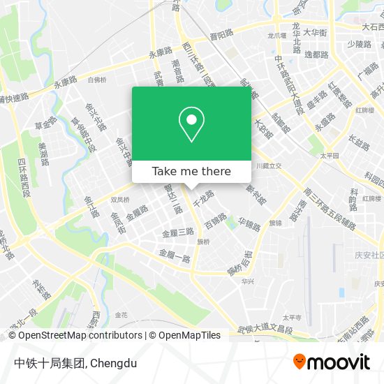 中铁十局集团 map