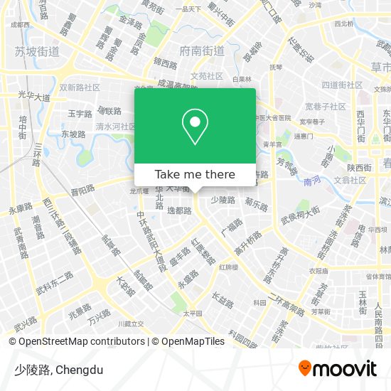 少陵路 map
