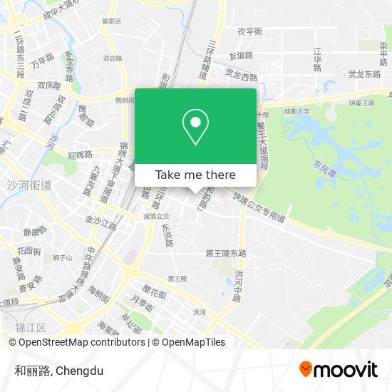 和丽路 map