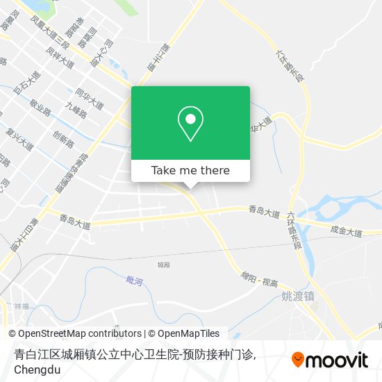 青白江区城厢镇公立中心卫生院-预防接种门诊 map