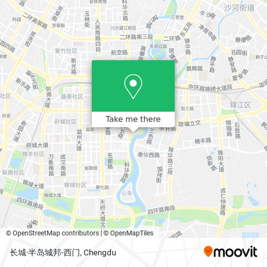 长城·半岛城邦-西门 map
