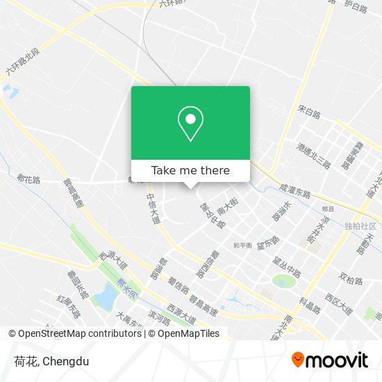 荷花 map