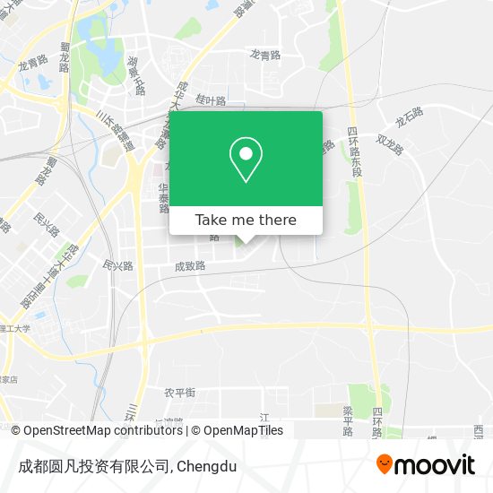 成都圆凡投资有限公司 map