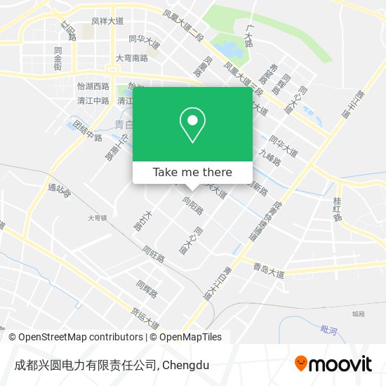 成都兴圆电力有限责任公司 map