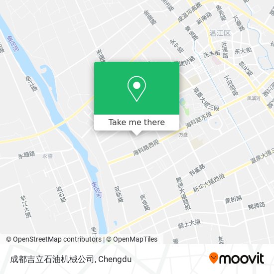 成都吉立石油机械公司 map