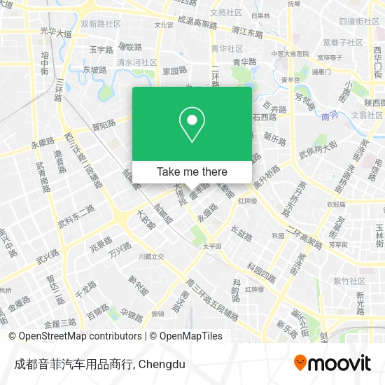 成都音菲汽车用品商行 map
