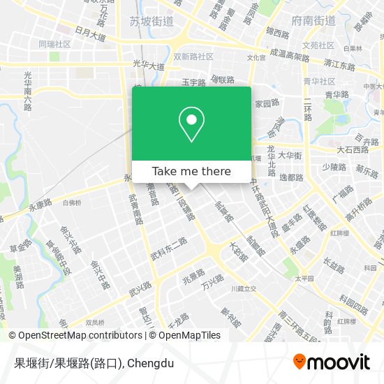 果堰街/果堰路(路口) map